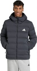 Kurtka męska adidas Helionic Climawarm Stretch Hooded Down czarna JN2114 L. Czarne kurtki męskie Adidas, l, bez wzorów, bez kaptura. Za 970.91 zł.