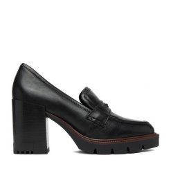 Loafersy G-Star Raw. Czarne mokasyny damskie G-Star Raw, retro. Za 349.99 zł.