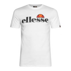 Koszulka męska Ellesse Sl Prado. Czarne buty sportowe męskie Ellesse, m, bez wzorów, bez kołnierzyka, bez ramiączek. Za 119.00 zł.