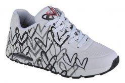 Buty do chodzenia damskie Skechers 73690TURQ. Niebieskie obuwie sportowe damskie Skechers, bez wzorów, z jeansu, trekkingowe. Za 289.00 zł.