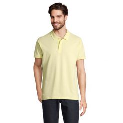 Męska Koszulka Polo Planet. Niebieskie koszulki polo męskie SOL'S, m, bez wzorów, bez kołnierzyka, bez ramiączek, trekkingowe. Za 77.99 zł.