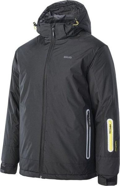 Kurtka narciarska męska Brugi 4ARP Szara r. M. Szare kurtki męskie Brugi, m, bez wzorów, bez kaptura, narciarskie. Za 231.09 zł.