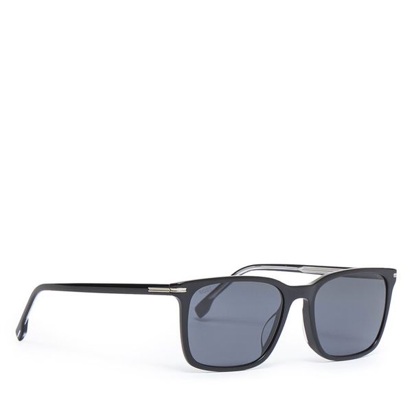 Okulary przeciwsłoneczne BOSS. Czarne okulary przeciwsłoneczne męskie Boss. Za 479.99 zł.