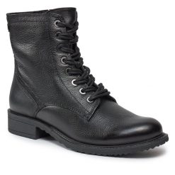 Trapery Tamaris. Czarne kozaki damskie Tamaris. Za 479.99 zł.