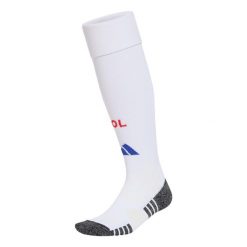 GETRY OLYMPIQUE LYONNAIS 26/27. Białe legginsy sportowe męskie Adidas, l, bez wzorów, z bawełny, do piłki nożnej. Za 99.95 zł.