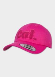 Czapka Snapback PITBULL damska z zagiętym daszkiem 3D CAL. Czerwone czapki i kapelusze damskie PITBULL, z aplikacjami, z bawełny. Za 129.00 zł.
