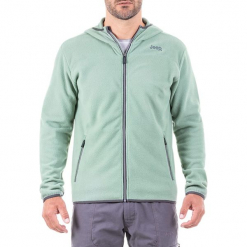 Bluza polarowa w kolorze zielonym. Zielone bluzy męskie Jeep, z polaru. W wyprzedaży za 112.95 zł.