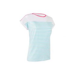 Koszulka krótki rękaw ADV 100. Niebieskie t-shirty damskie TRIBORD. W wyprzedaży za 44.99 zł.
