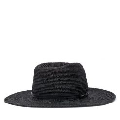 Kapelusz Weekend Max Mara. Czarne czapki i kapelusze damskie Weekend Max Mara, bez wzorów. Za 679.99 zł.