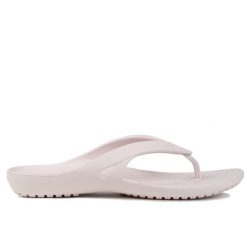 Japonki damskie sportowe Crocs KADEE II FLIP. Czerwone skarpety damskie Crocs, bez wzorów. W wyprzedaży za 99.00 zł.