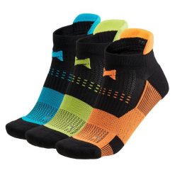 Skarpety do tenisówek fitness - Uniseks - Multi Czarny - 3 pary. Czarne obuwie sportowe damskie XTREME, bez wzorów, z elastanu. Za 134.79 zł.