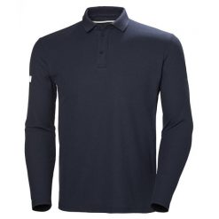 Koszulka Polo Męska Helly Hansen Crewline Ls. Czarne koszulki polo męskie Helly Hansen, m, bez wzorów, bez ramiączek. Za 339.00 zł.