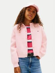 Tommy Hilfiger Sweter Graphic KB0KB10347 D Granatowy Regular Fit. Niebieskie swetry dla chłopców Tommy Hilfiger, bez wzorów, z bawełny, bez kołnierzyka, bez kaptura. Za 369.99 zł.