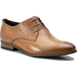 Półbuty KAZAR - Cibran 37166-01-02 Brown. Brązowe eleganckie półbuty Kazar, ze skóry, biznesowe, bez zapięcia. W wyprzedaży za 329.00 zł.