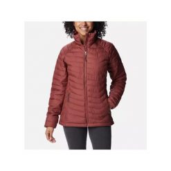 Kurtka uniwersalna damska Columbia Powder Lite. Czerwone kurtki damskie Columbia, na zimę, m, bez wzorów, z syntetyku, bez kaptura, narciarskie. Za 349.00 zł.