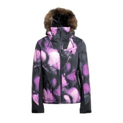 Kurtka snowboardowa damska ROXY Jet Ski Premium. Czarne kurtki damskie Roxy, xl, bez wzorów, bez kaptura, narciarskie. Za 819.99 zł.