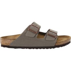 Birkenstock 151211 Stone, klapki. Klapki damskie Birkenstock, bez wzorów, z materiału, bez obcasa. Za 279.00 zł.