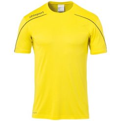 Koszulka Uhlsport Stream 22. Białe koszulki sportowe męskie Uhlsport, m, bez wzorów, bez kołnierzyka, bez ramiączek, na fitness i siłownię. Za 115.50 zł.