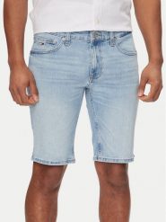 Tommy Jeans Szorty jeansowe Scanton DM0DM18798 Niebieski Slim Fit. Niebieskie szorty męskie Tommy Jeans, m, bez wzorów, z bawełny. Za 209.99 zł.