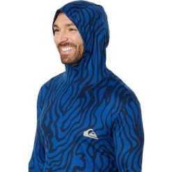 Koszulka Quiksilver z Kapturem Everyday Pullover Surf Hoody LS Monaco Blue. Niebieskie koszulki sportowe męskie Quiksilver, m, bez wzorów, z bawełny, bez kołnierzyka, bez ramiączek, do pływania. Za 249.00 zł.