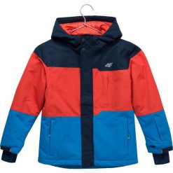Kurtka narciarska dla małych dzieci (chłopców) JKUMN304 - granat. Kurtki i płaszcze dla chłopców marki 4F JUNIOR. W wyprzedaży za 249.99 zł.
