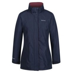 Kurtka damska Blanchet II. Niebieskie kurtki damskie Regatta, na jesień, uniwersalny, bez wzorów, z materiału, z kapturem. Za 119.99 zł.