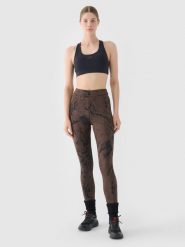 4F Legginsy z wysokim stanem damskie - multikolor XL. Legginsy damskie 4f, s, bez wzorów, z dzianiny, z podwyższonym stanem. W wyprzedaży za 59.99 zł.
