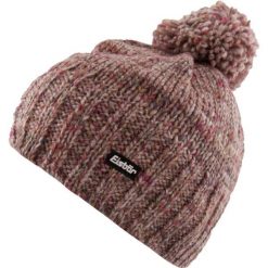 Zimowy Kapelusz Eisbär Wally Pompon dla Kobiet. Czerwone czapki i kapelusze damskie Eisbar, na zimę, bez wzorów, z polaru, eleganckie. Za 166.99 zł.