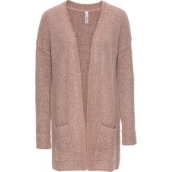 Sweter bez zapięcia bonprix stary jasnoróżowy. Swetry damskie bonprix. Za 79.99 zł.