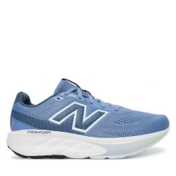 Buty do biegania New Balance. Niebieskie obuwie sportowe damskie New Balance, bez wzorów, do biegania. Za 299.99 zł.