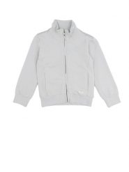 Bluza z pełny zamek błyskawiczny na co dzień. Czarne bluzy damskie LEONE 1947 APPAREL, xl, bez wzorów, bez kaptura. Za 189.41 zł.