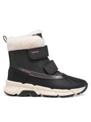 Geox Śniegowce J Flexyper Plus Girl B Abx J66NGA 0MECE C9999 M Czarny. Czarne buty zimowe dziewczęce Geox, bez wzorów, ze skóry, bez zapięcia. Za 389.99 zł.