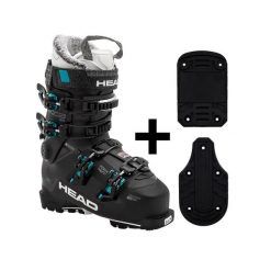 Buty narciarskie damskie HEAD EDGE 95 W HV z GRIP WALK 2025. Czarne obuwie sportowe damskie Head, bez wzorów, narciarskie. Za 1,099.00 zł.