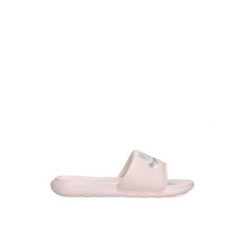 Klapki Damskie Nike Victori One Slide Sportowe Na Basen. Czerwone klapki damskie Nike, bez wzorów, sportowe, bez obcasa. Za 182.00 zł.