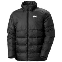 Kurtka puchowa Helly Hansen Oslo Light Puffy. Czarne kurtki męskie Helly Hansen, na jesień, m, bez wzorów, z puchu, eleganckie, bez kaptura. W wyprzedaży za 816.85 zł.
