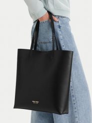 Nine West Torebka CEO-Elarx-LDA8545 Czarny. Czarne torebki do ręki damskie Nine West, bez wzorów, z materiału, bez dodatków. Za 199.99 zł.