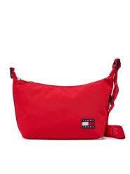Tommy Jeans Torebka Tjw Ess Daily Shoulder Bag AW0AW17287 Czerwony. Czerwone torebki do ręki damskie Tommy Jeans, bez wzorów, z jeansu, bez dodatków. Za 179.99 zł.