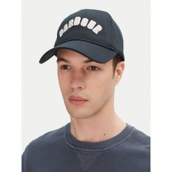 Czapka z daszkiem Barbour. Niebieskie czapki i kapelusze męskie Barbour, bez wzorów. Za 89.99 zł.
