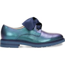 Półbuty MITSU. Zielone półbuty damskie Gino Rossi, ze skóry, eleganckie. W wyprzedaży za 199.90 zł.