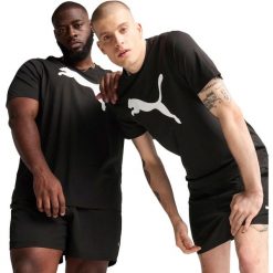 Męskie T shirt Puma Ess Tee. Czarne t-shirty męskie Puma, m, bez wzorów, z bawełny, bez kołnierzyka. Za 190.00 zł.