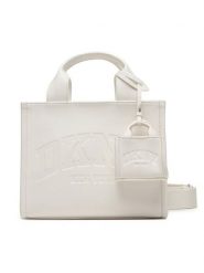 DKNY Torebka R53AAC80 Écru. Torebki do ręki damskie DKNY, bez wzorów, ze skóry, bez dodatków. Za 609.99 zł.