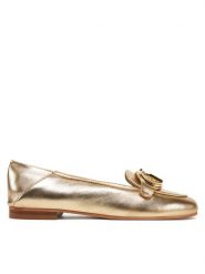 Liu Jo Loafersy SA5037 PX186 Złoty. Żółte mokasyny damskie Liu Jo, ze skóry. Za 359.99 zł.