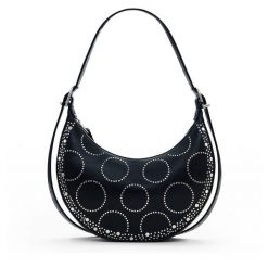 Torebka Desigual. Czarne torebki do ręki damskie Desigual, bez wzorów, klasyczne, bez dodatków. Za 289.99 zł.