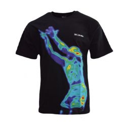 Koszulka męska T-shirt K1X Release basketball. Czarne koszulki sportowe męskie K1X, m, bez wzorów, sportowe, bez kołnierzyka. Za 99.00 zł.