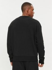 Calvin Klein Bluza Nano Logo K10K112870 Czarny Regular Fit. Czarne bluzy męskie Calvin Klein, m, bez wzorów, z bawełny, bez kaptura. Za 429.99 zł.