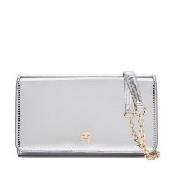 Torebka Tommy Hilfiger. Szare torebki do ręki damskie Tommy Hilfiger, bez wzorów, wizytowe, bez dodatków. Za 339.99 zł.