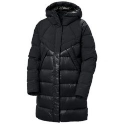 Parka dla kobiet Helly Hansen Bliss. Czarne kurtki damskie Helly Hansen, na zimę, bez wzorów, bez kaptura. W wyprzedaży za 1,592.00 zł.