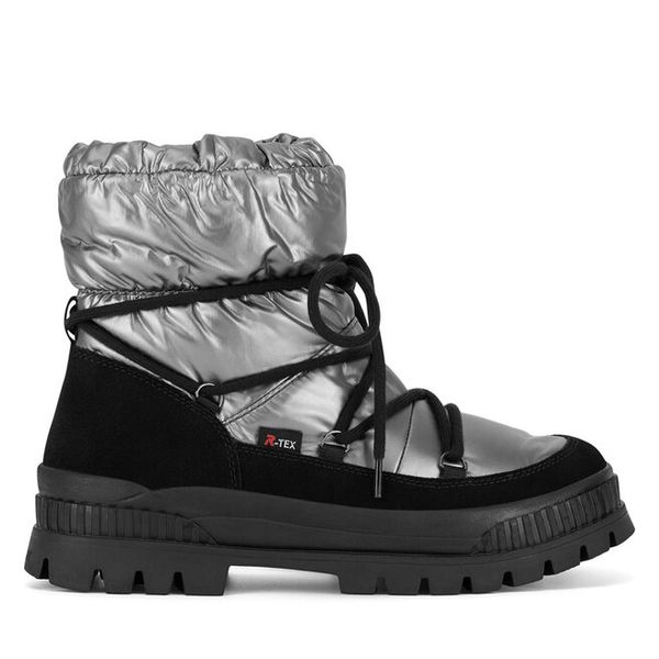 Śniegowce Rieker Revolution Lifestyle. Szare śniegowce i trapery damskie Rieker Revolution Lifestyle. Za 399.99 zł.