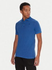 G-Star Raw Polo Dunda D11595-D756 Niebieski Slim Fit. Niebieskie koszulki polo męskie G-Star Raw, l, bez wzorów, z bawełny, retro, bez ramiączek. Za 239.99 zł.