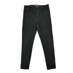 Second life - Levi Strauss spodnie damskie Mile High skinny - Jak nowy. Czarne spodnie sportowe damskie Levi's, s, bez wzorów, z jeansu. Za 114.98 zł.